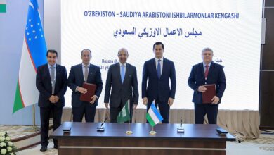 السعودية وأوزبكستان توقعان 10 اتفاقيات في مجال الاستثمار بقيمة 45 مليار