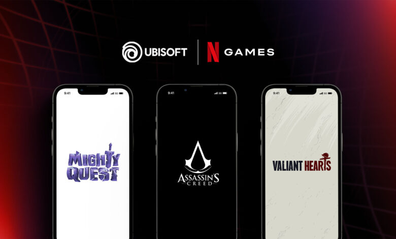 Netflix تعقد شراكة مع Ubisoft لتصميم ثلاث ألعاب حصرية للهواتف الجوّالة تقدّمها لجميع الأعضاء حول العالم بدءًا من 2023
